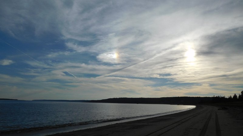083.JPG - Interesting sky over crowded beach